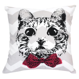 クッションカバー 45×45 地図柄 ロンドン シンプル＆シック