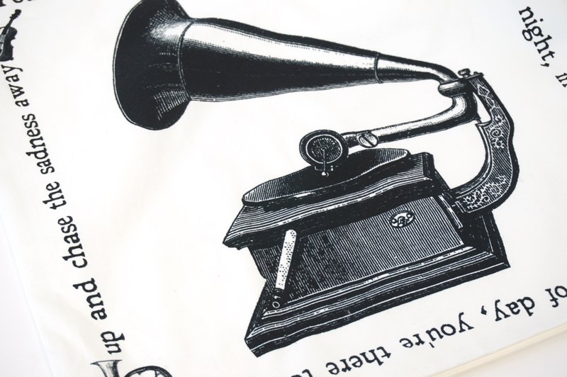 画像3: クッションカバー　ミュージック　45×45 (3)