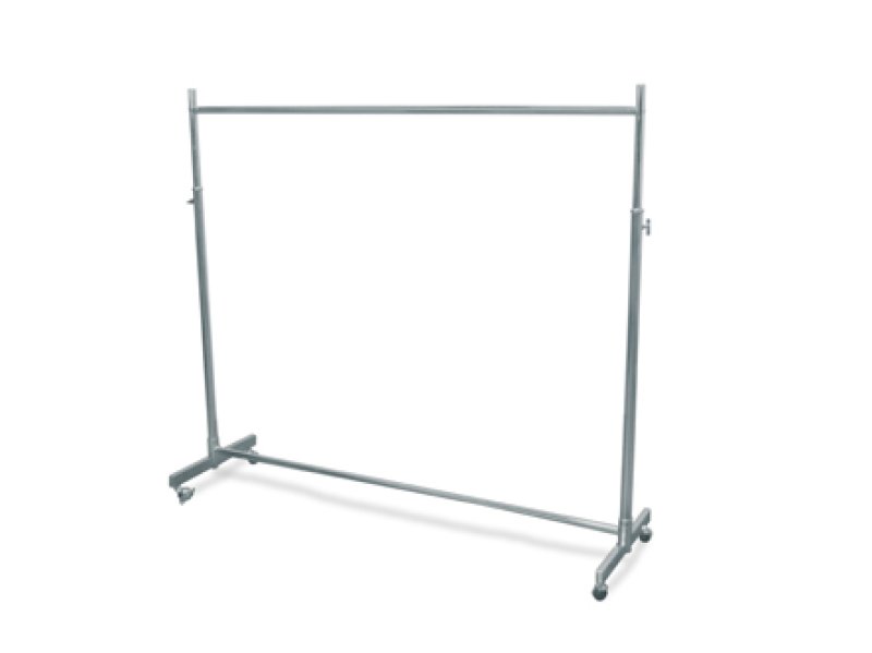 画像2: 【耐荷量80kg以上】プロ仕様でグラつかない！150cm幅 高品質で低価格！ 業務用 美しいスチールハンガーラックストロンガー【即納】 (2)