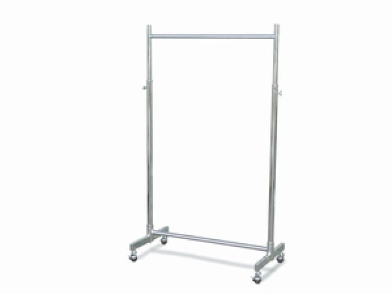 画像2: 業務用ハンガーラック ストロンガー 幅75cm 耐荷重100kg超 高さ2メートル超 高品質・良質デザイン・低価格 美しく強いアパレルショップのためのスチールハンガーラック【即納】 (2)
