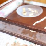 画像5: ダークブラウン木製5面ガラスディスプレイケース　コレクションケース　ジュエリーケース (5)