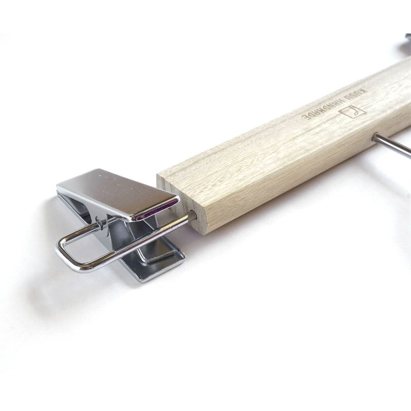 画像5: 天然くすのきを使用したボトムハンガーピンチ式 (5)