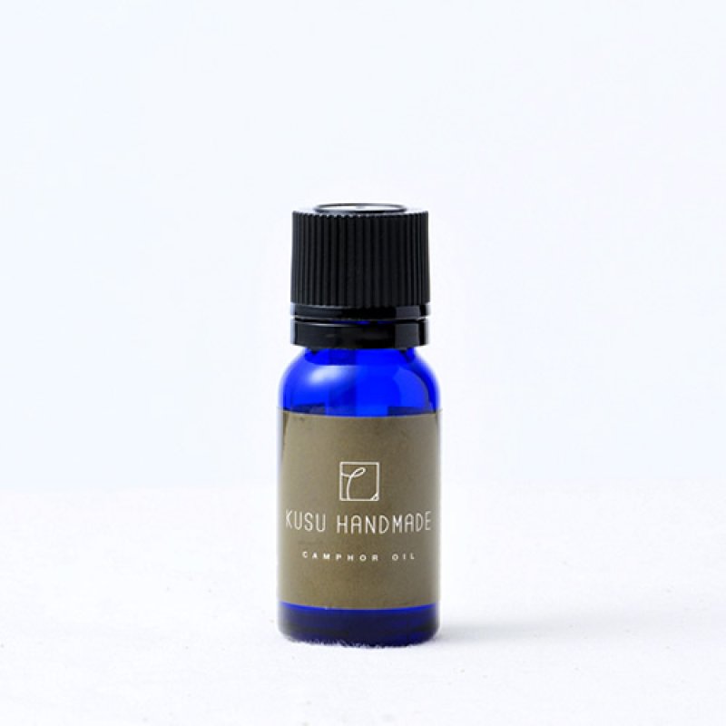 画像1: エコブロック用天然樟脳カンフルオイル　10ml｜楠の端材で作った衣類の防虫アロマブロック (1)