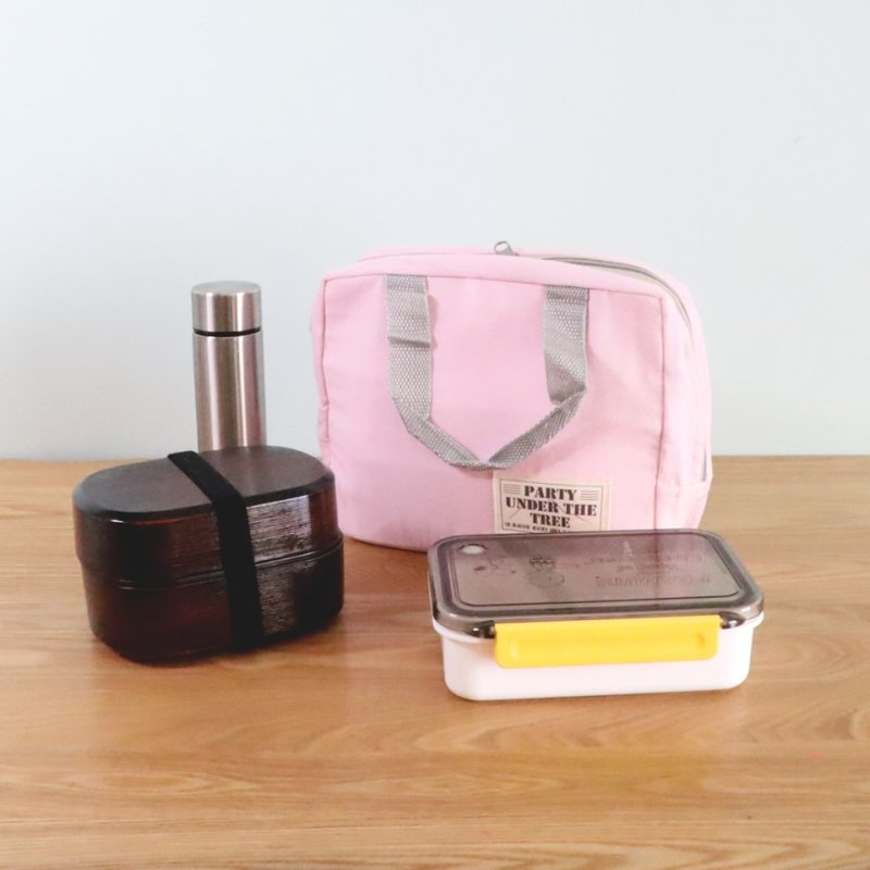 画像2: 保冷・保温アルミシートランチバッグ　ピッピ　ピンク　[PP-D-PK] (2)