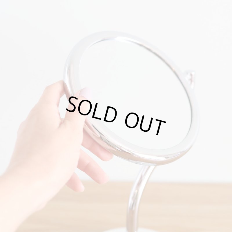 画像7: カーヴィテーブルミラー【美曲線】等倍と3倍の拡大鏡の両面ミラー (7)