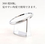 画像3: 卓上ミラー　等倍と5倍・10倍の両面 (3)