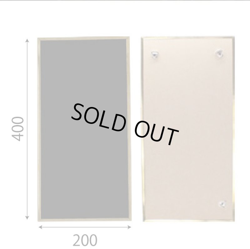 画像5: 真鍮マグネットブラックボード 200×400長方形 (5)