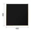 画像5: 真鍮マグネットブラックボード 400×400正方形 (5)