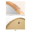 画像4: シンプルな無垢材・天然木　木製壁掛けミラー 丸型　Φ465mm (4)
