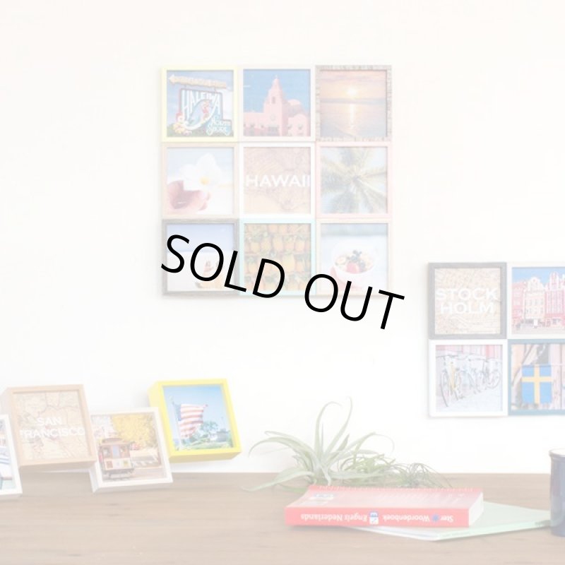 画像4: インスタコラージュフレーム　カラーブリストル 9連フォトフレーム (4)