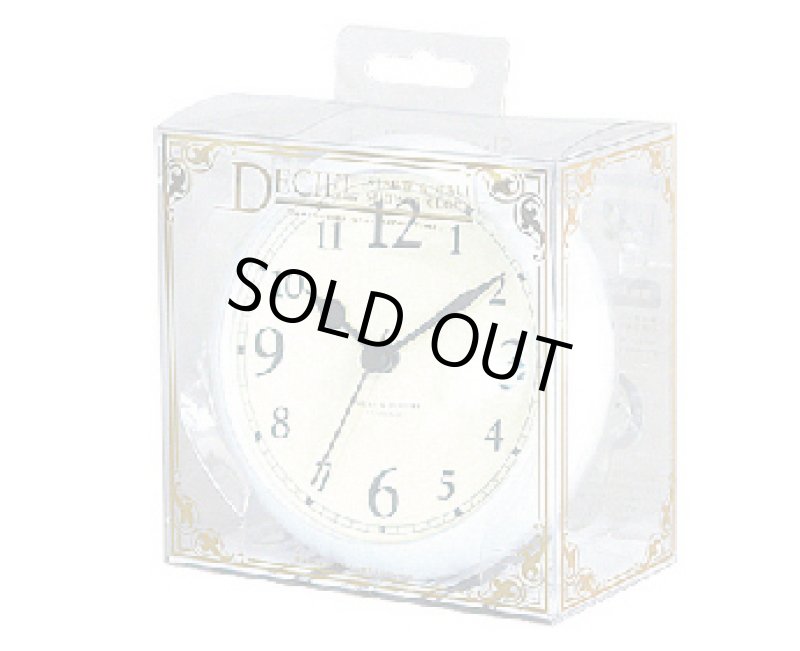 画像4: 濡れてもOKおしゃれな防水時計 おしゃれなデザインのバスクロック 吸盤・スタンド置き型両用 ディシェル ブラック ホワイト ゴールド ピンク (4)