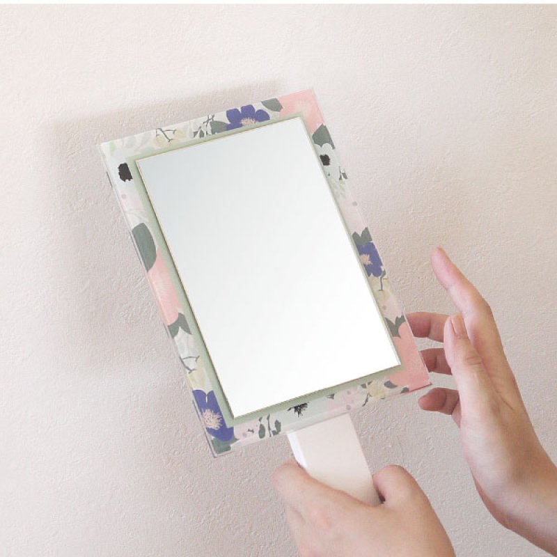 画像2: ミラー エレガントな壁掛け、スタンド、ハンドミラーの3WAY (2)