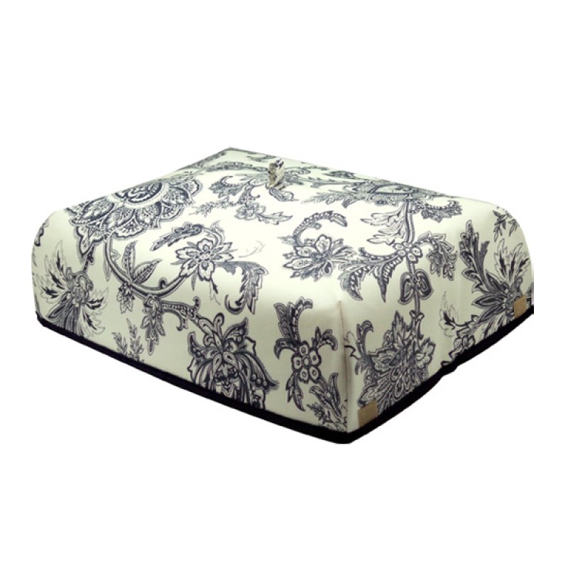 画像4: 華やかな花柄のフードカバーＬサイズ (4)