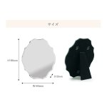 画像6: 【ノンフレーム】アンティーク風スタンド＆ウォールミラー 置き掛け両用 丸形 ルディック (6)