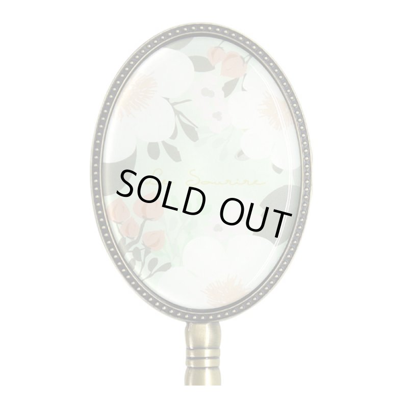 画像4: アンティークな雰囲気のハンドミラー (4)