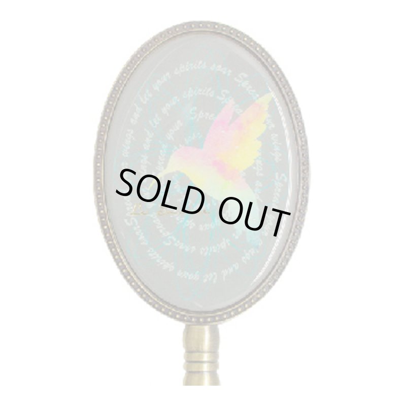 画像5: アンティークな雰囲気のハンドミラー (5)