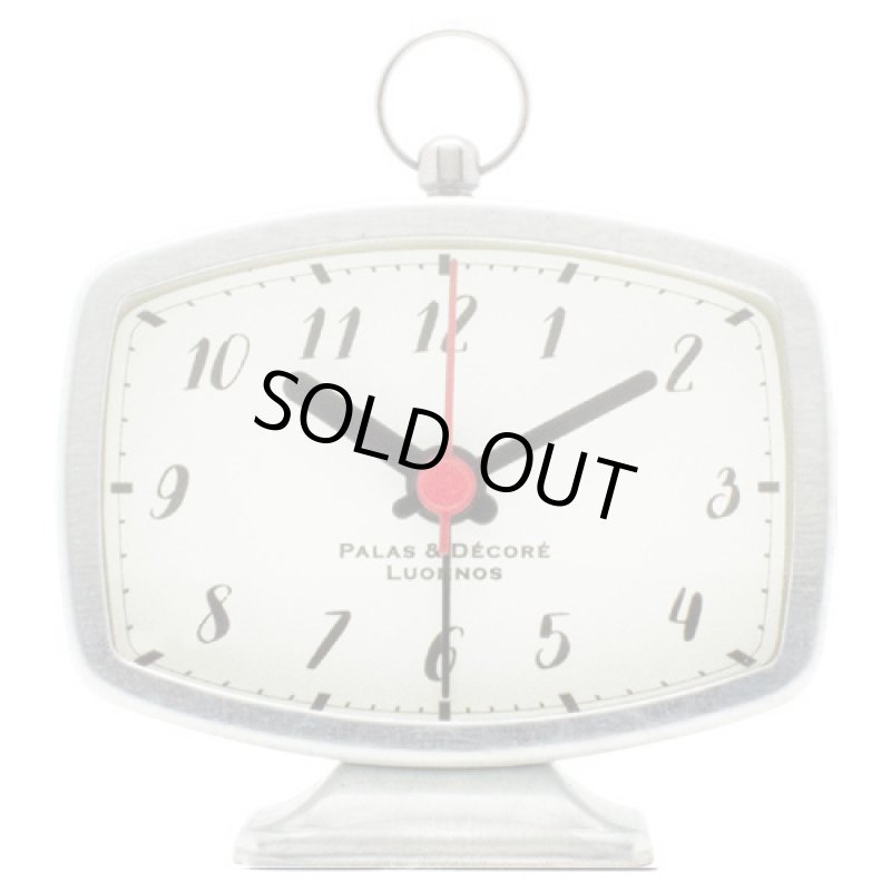 画像5: 手のひらサイズレトロデザインのアラームクロック (5)