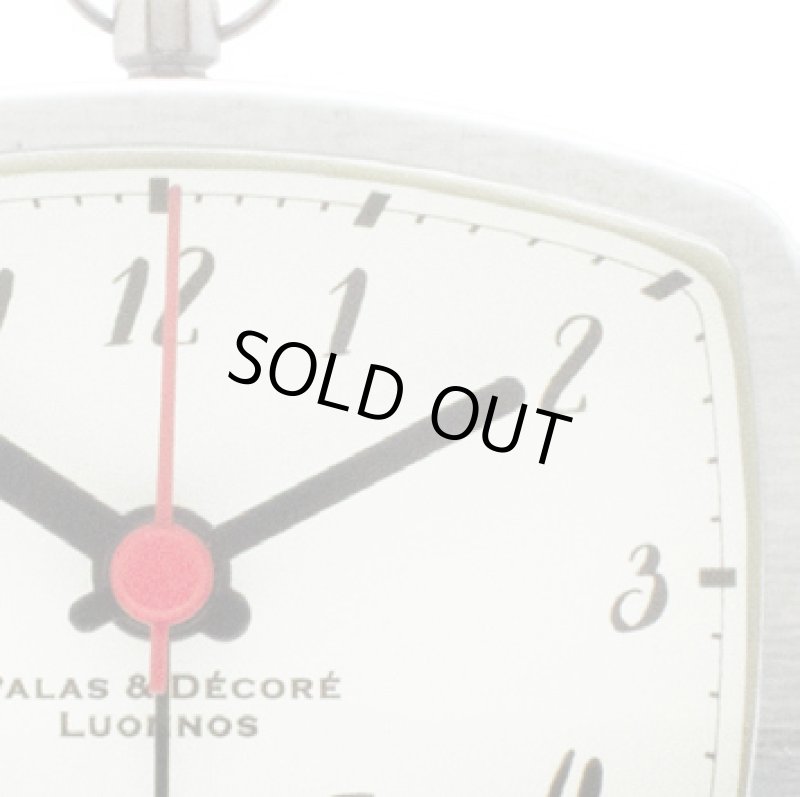 画像2: 手のひらサイズレトロデザインのアラームクロック (2)