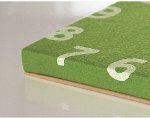 画像2: ほっこりかわいい北欧カラ―のフェルト壁掛け時計 (2)