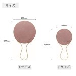 画像3: 真鍮ハンド＆ウォールミラー (3)