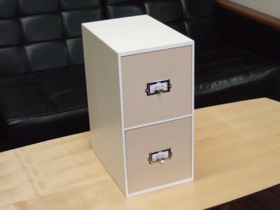 画像3: レトロモダンなデザインの卓上収納　木製　シオンシステム収納　ＣＤが入るサイズ　ホワイト