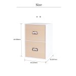 画像6: レトロモダンなデザインの卓上収納　シオン　小物、化粧品収納、DVD収納　木製　ホワイト　システム収納シリーズ　 (6)