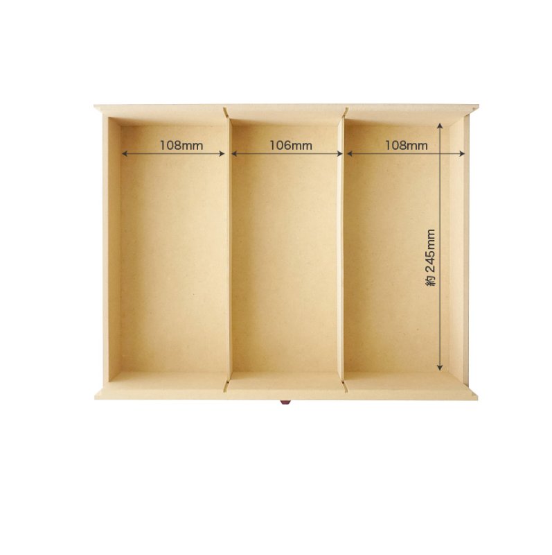 画像8: 卓上収納　シオン　木製ウォルナット　ツール＆Ａ４が入るサイズ　1段 (8)