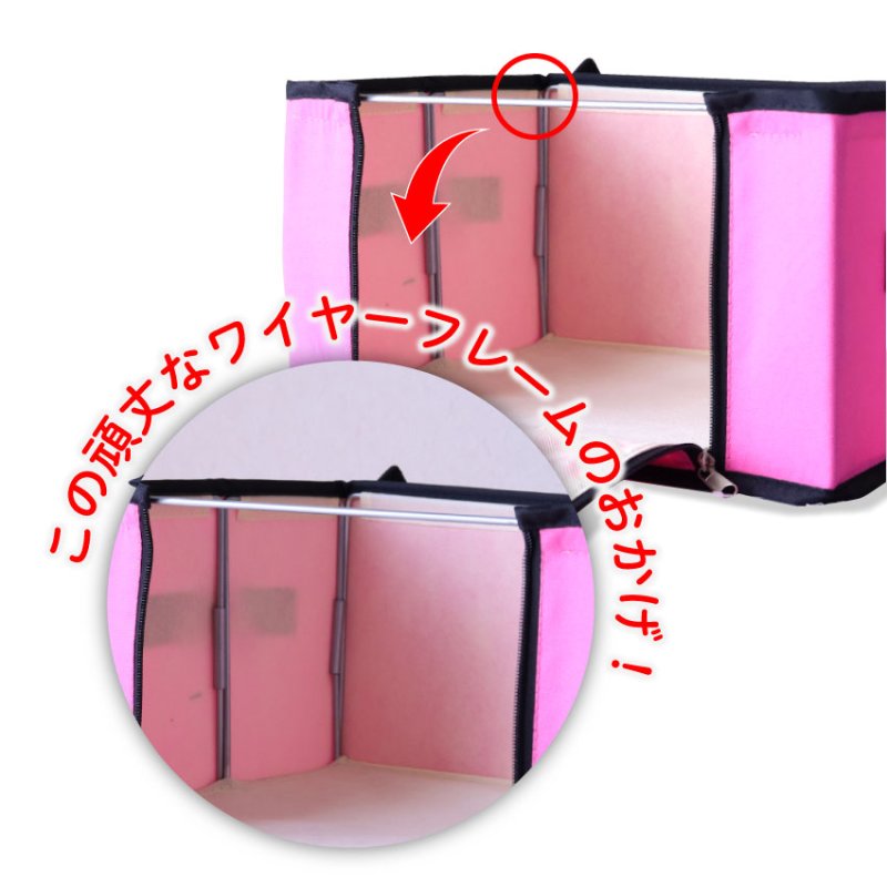 画像7: フタ付き収納ボックス　Ｍサイズ　重ねたままでも開けられてアウトドアにも便利 (7)