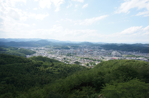 小川町　一望