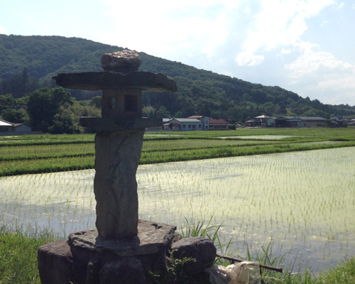 小川町の石灯籠