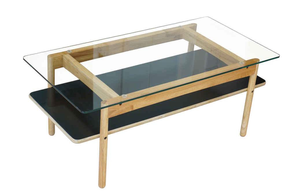 【新商品】ナチュラル感たっぷりのコレクションタイプのセンターテーブル エレン　ガラスセンターテーブル