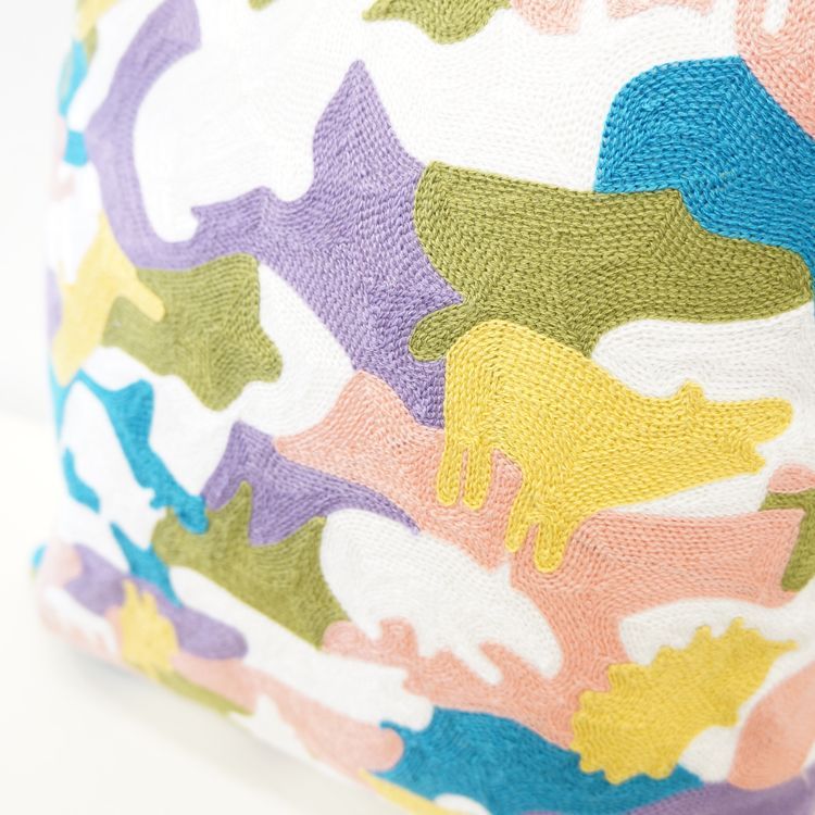 クッションカバー 45 45 コットン刺繍 アニマル柄 シンプル シック クッションカバー 45 45 コットン刺繍 アニマル柄 シンプル シック