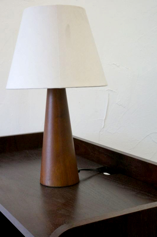 modern vintage Morvie Smart shelf walnut brown